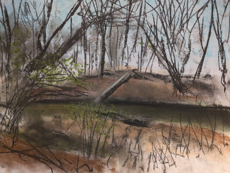 Cahaba River by artist John Holmes